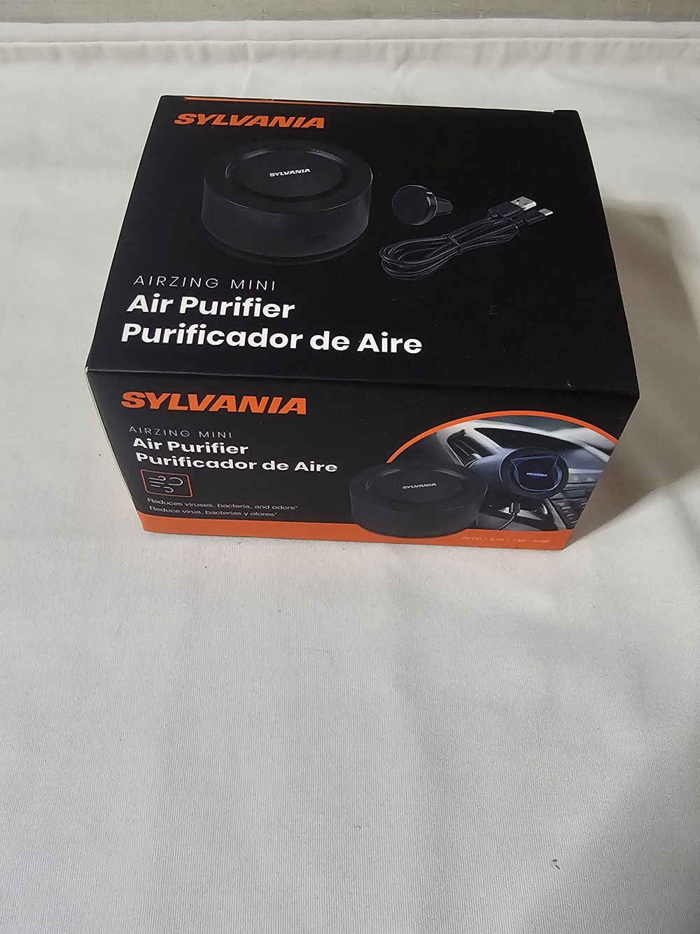 Sylvania AirZing Mini Air Purifier - Black
